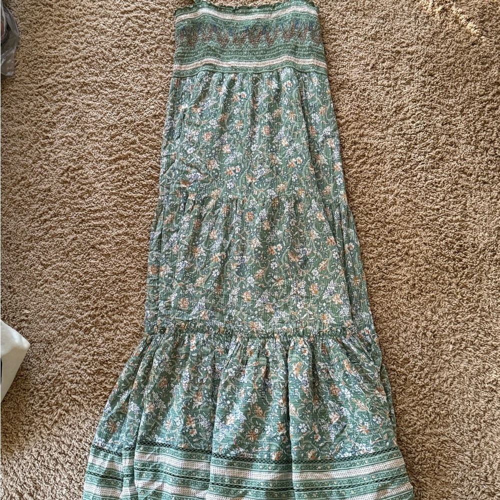 Veronica Beard Botanical Print Maxi Skirt